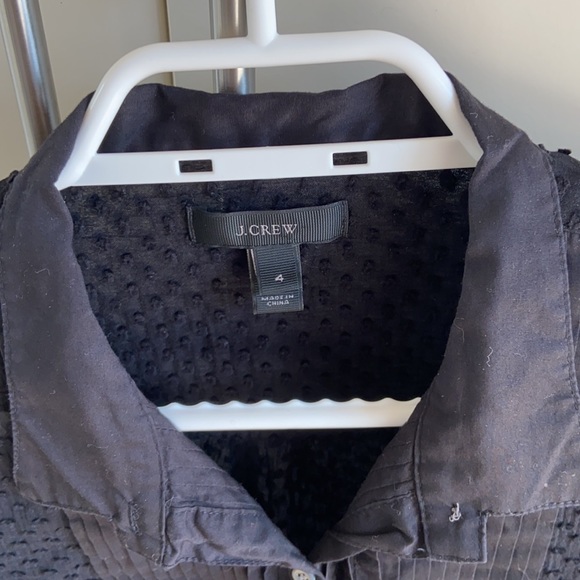 J. Crew Navy Button up Shirt - Picture 2 of 9